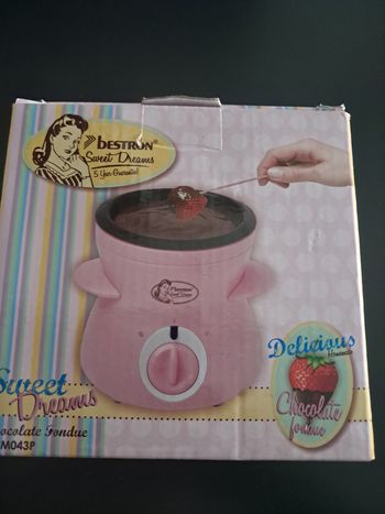 Appareil a fondue chocolat