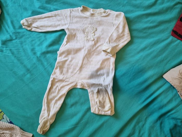 Pyjama blanc 18 mois