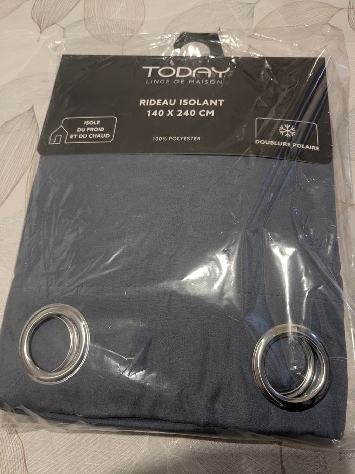 Beau rideau Today, opaque, isolant du froid et du chaud. Taille 140/240 - photo numéro 3