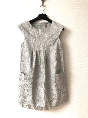 Sublime Petite Robe Argenté Vintage Ancienne collection