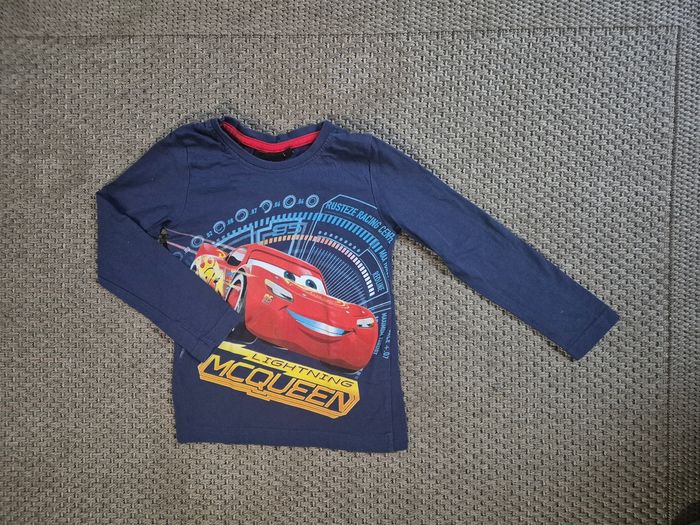 T-shirt manche longue - cars - 3 ans - photo numéro 2