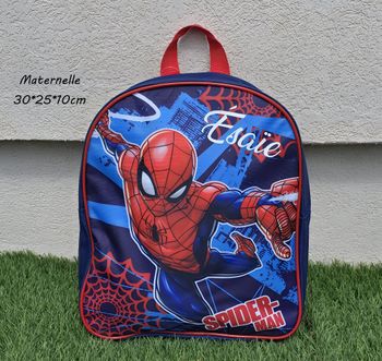 Sac maternelle spiderman