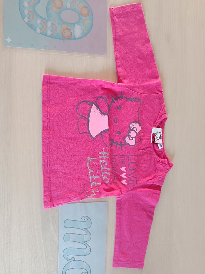 t-shirt manche longue 9 mois - photo numéro 2