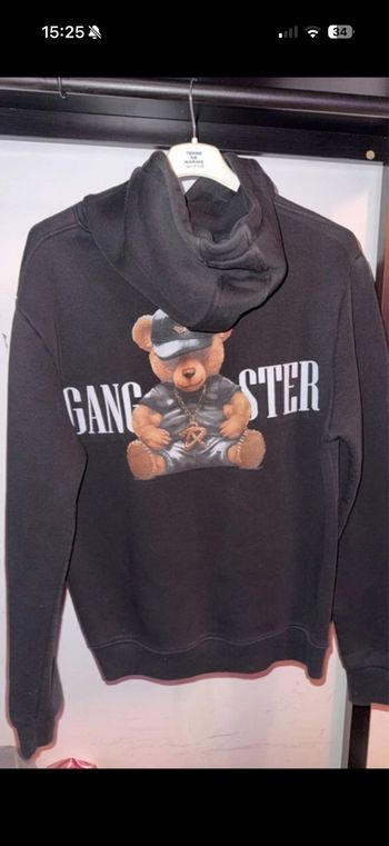 pull à capuche homme jamais porter 