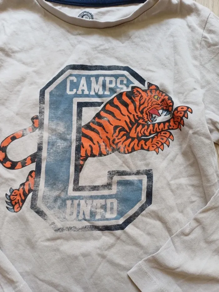 T-shirt gémo camps - photo numéro 2