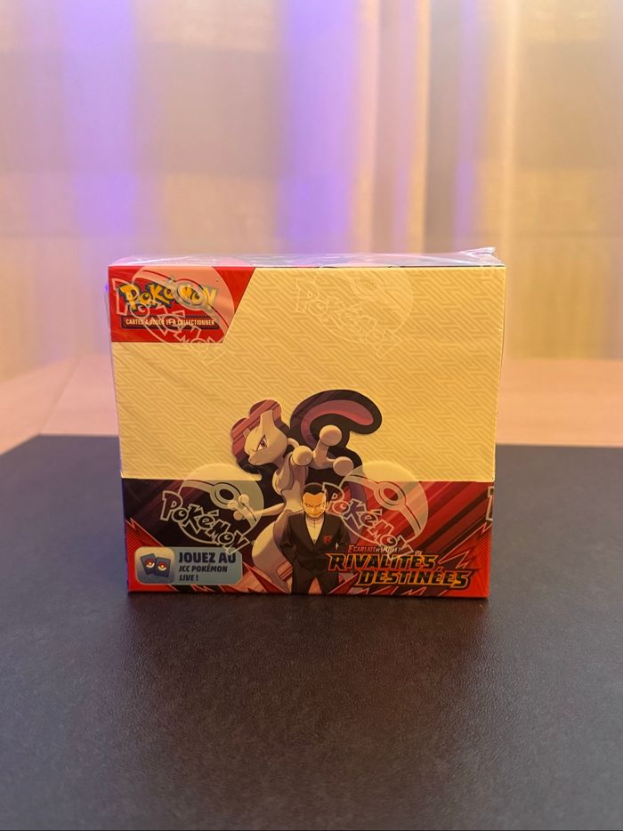 Pokémon Display Rivalités Destinées Écarlate et Violet EV10  Neuf Français