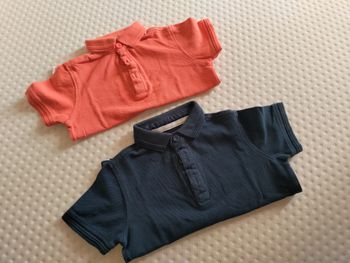 Lot de 2 polos manches courtes