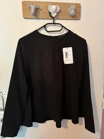T-shirt/tunique brodée, Taille S, Clpshop neuf avec étiquette.