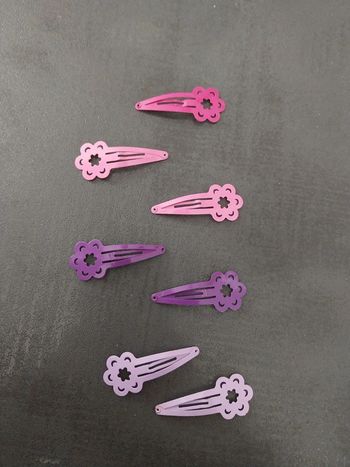 Lot de 7 barrettes à cheveux
