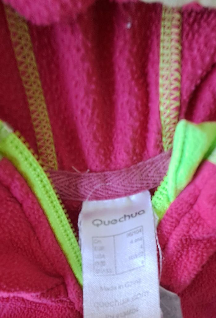 Polaire fille Quechua 4 ans - photo numéro 2