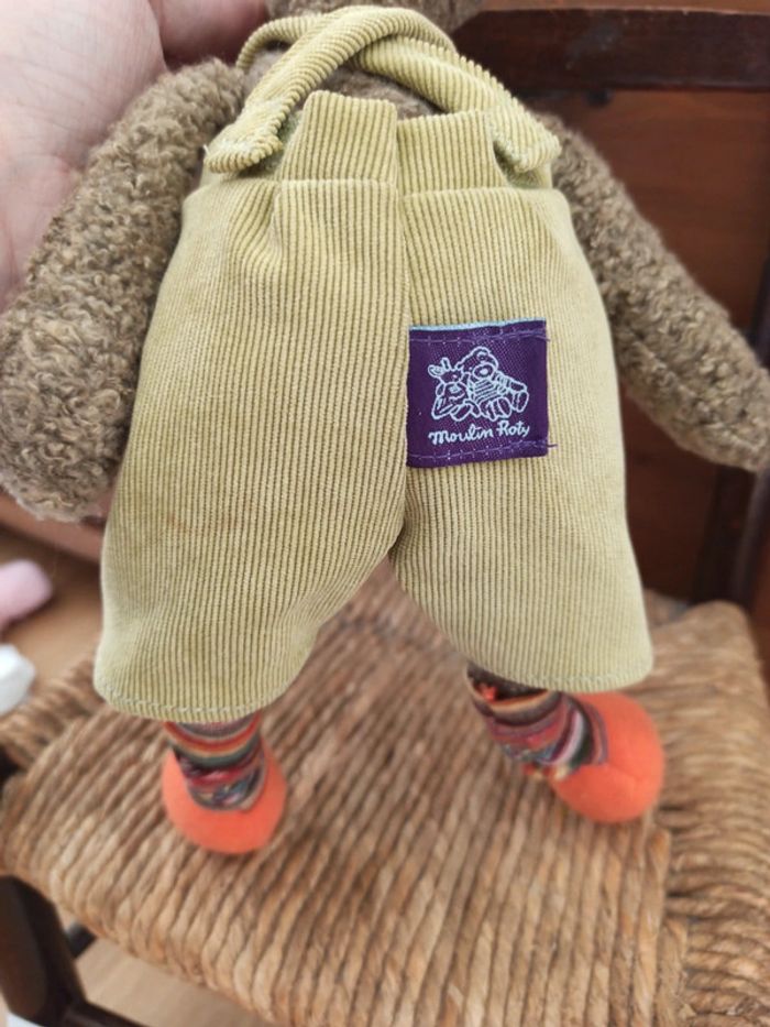 Chien moulin roty salopette 28 cm - photo numéro 3