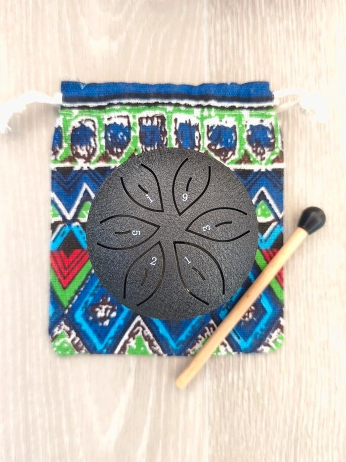 Tambour de pluie ou carillon de pluie 6 notes