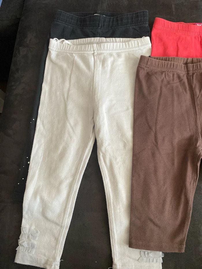 Lot legging 24 mois fille - photo numéro 2