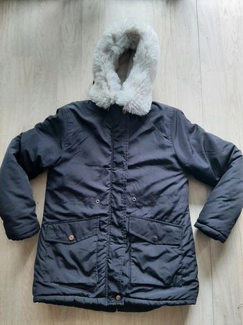 Long manteau à capuche