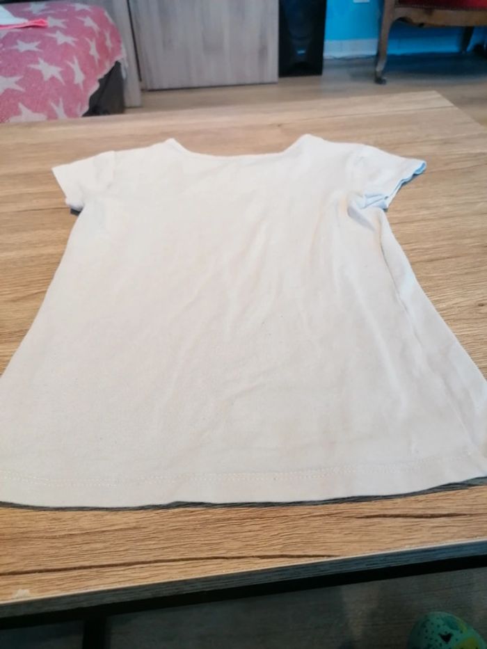 Tee shirt beige - photo numéro 4