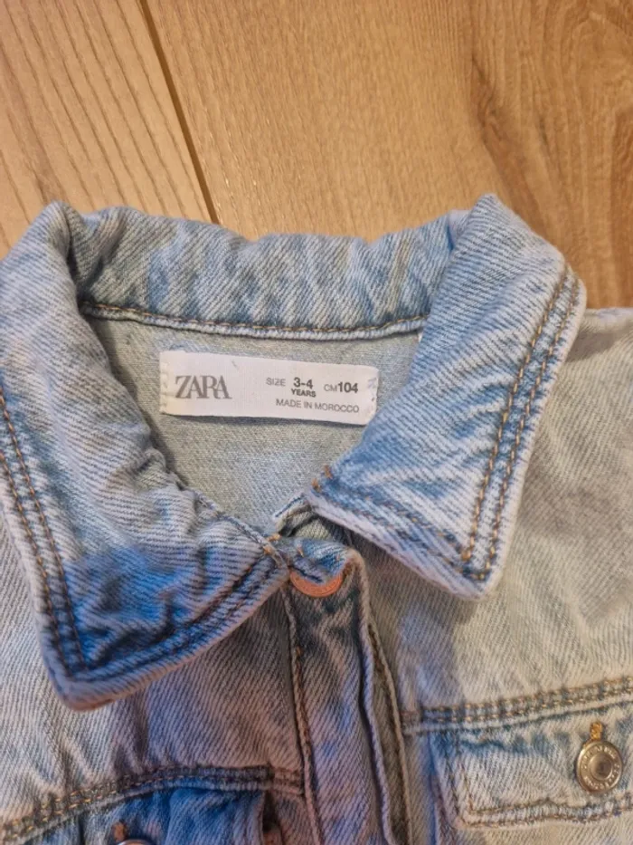 Robe en jean zara - photo numéro 3