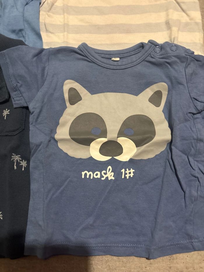 Lot t shirt 3 mois - photo numéro 2