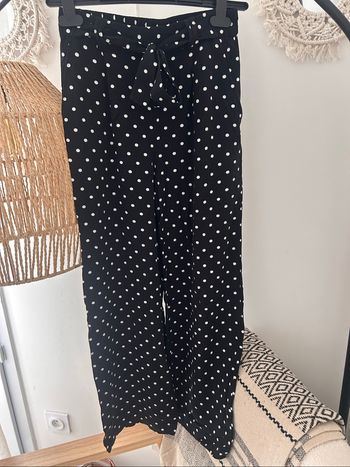 Pantalon a petit pois