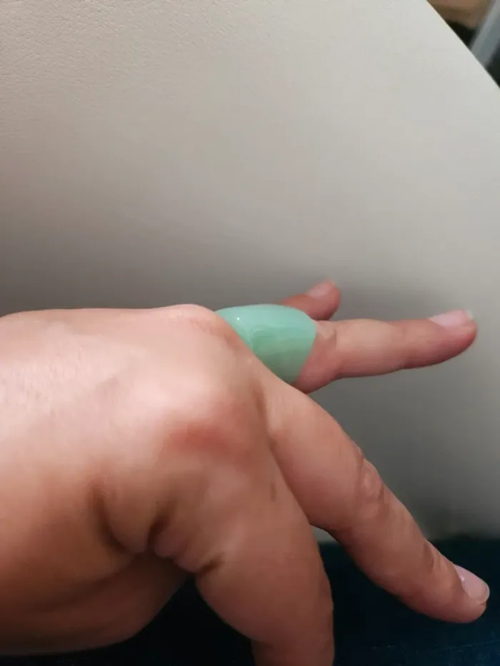 Bague vert d'eau - photo numéro 2