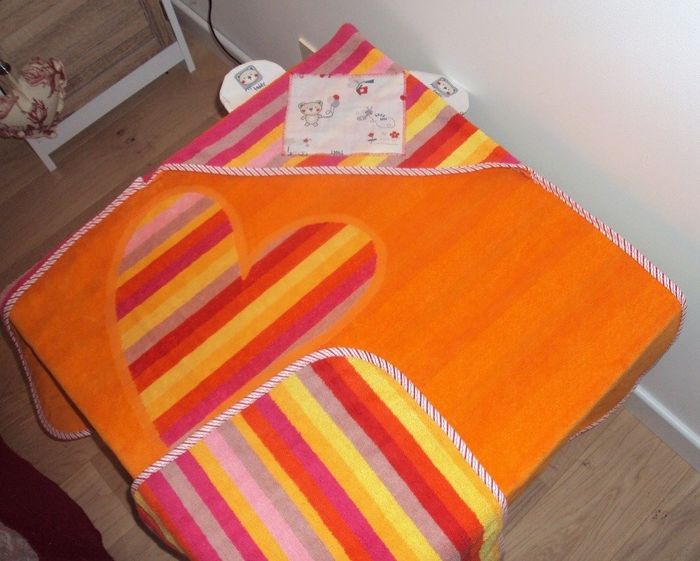 Cape de bain douillette et épaisse, grande dimension - photo numéro 3