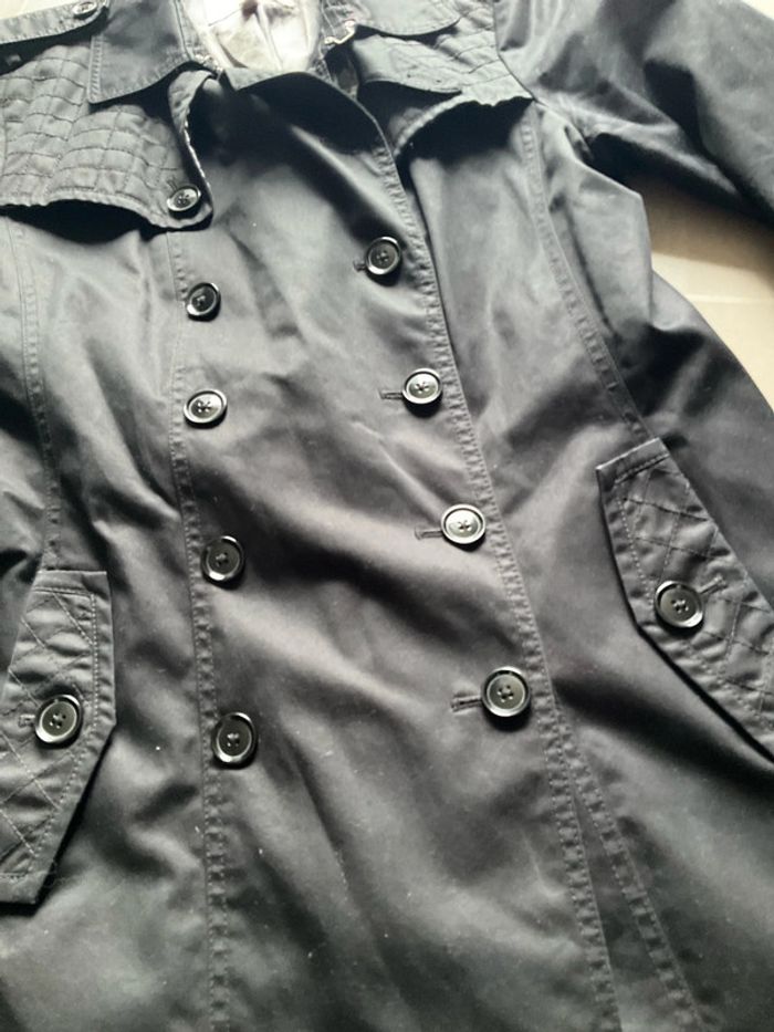 Imperméable noir cintré Banana Republic - photo numéro 4