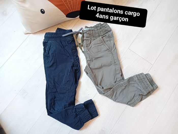 Lot pantalons 4ans garçon