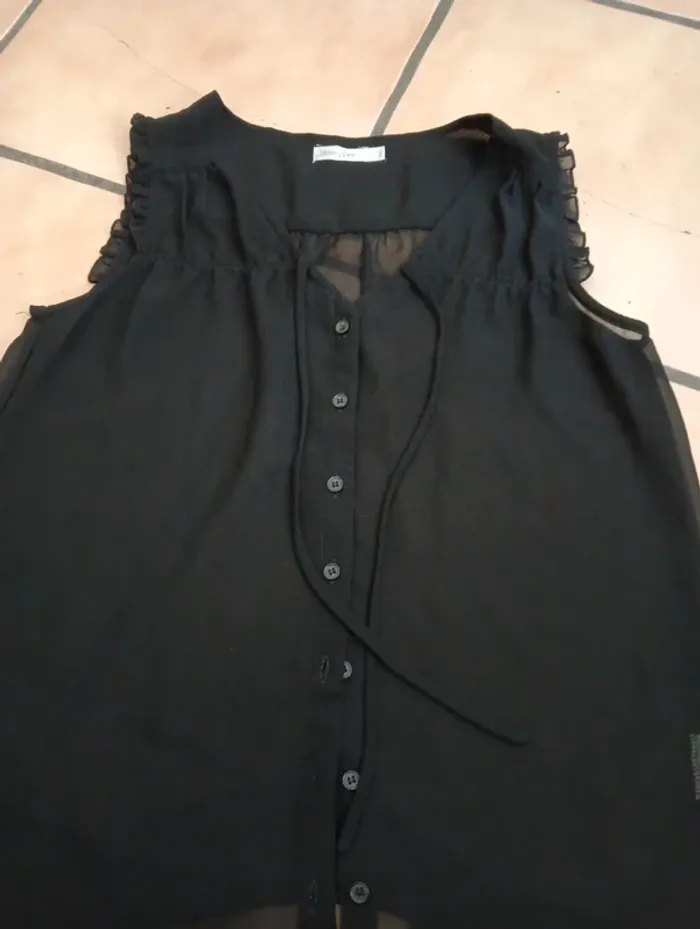 Blouse transparente