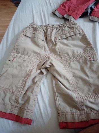 Short beige mini gang garçon 6 ans