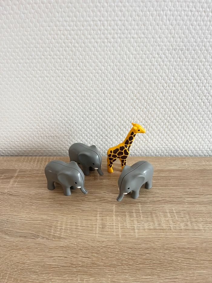 Lot de playmobil 1.2.3  🌸