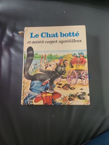 Gros livre Le chat botte et autres contes merveilleux