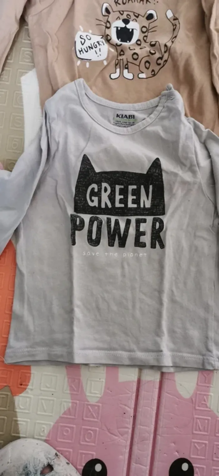Lot 5 tee shirt manches longues - photo numéro 2
