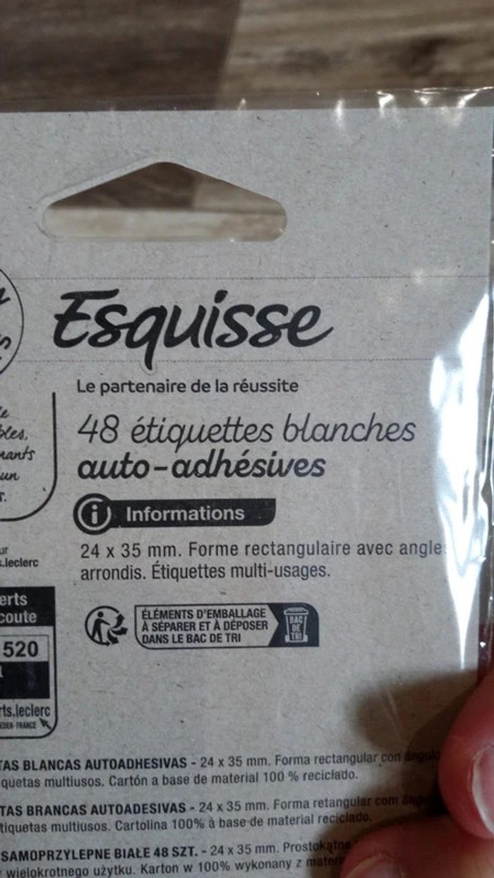 étiquettes auto adhésives - photo numéro 2