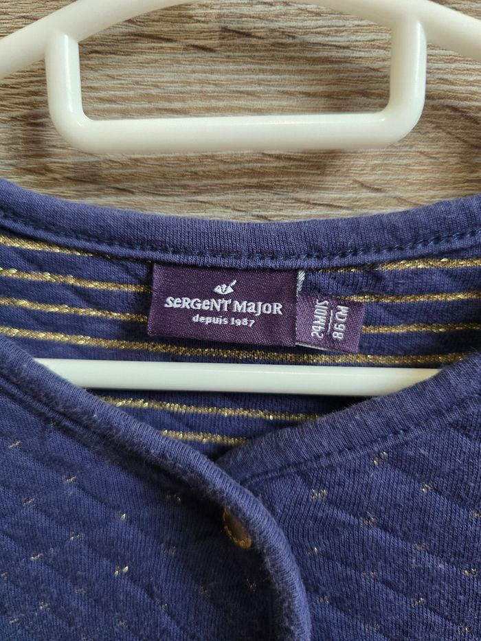 Vêtement Bébé Fille - Ensemble : Robe, body, gilet - Sergent Major - 24 mois 86 cm - photo numéro 3