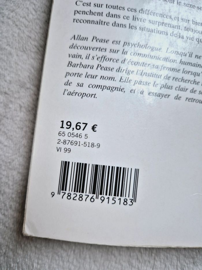 Livre Pourquoi les hommes n'écoutent jamais rien et les femmes ne savent pas lire les cartes - photo numéro 3