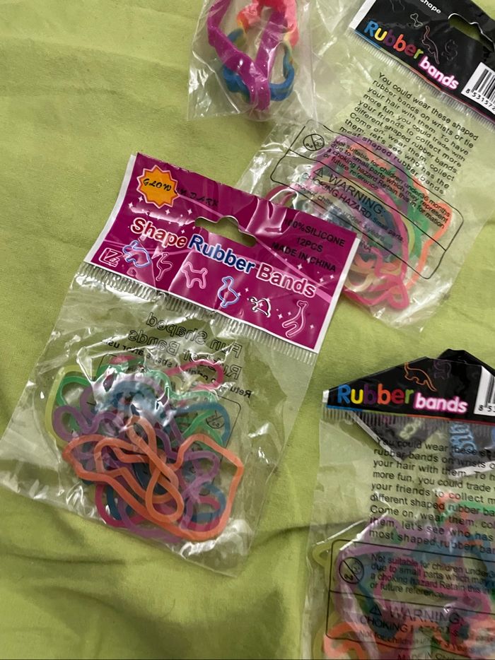 Lot de 18 paquets élastiques - photo numéro 3