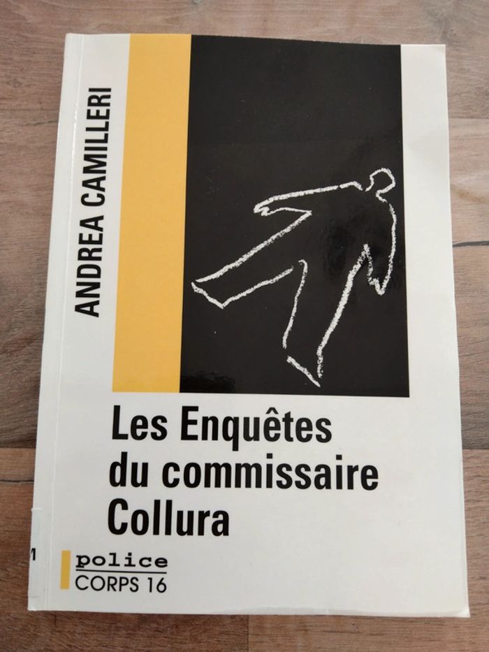 Livre les enquêtes du commissaire Collura