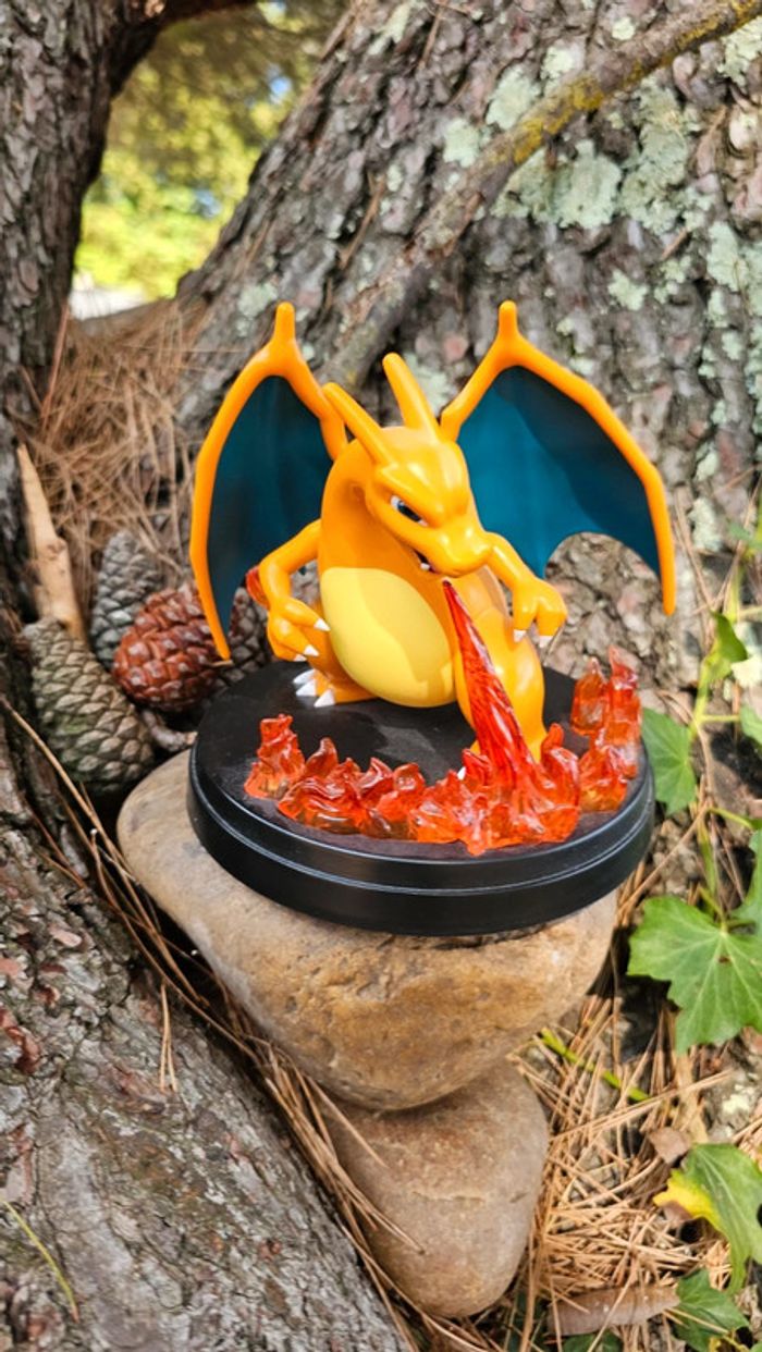 Super magnifique figurine Pokemon Nintendo Dracaufeu - photo numéro 2