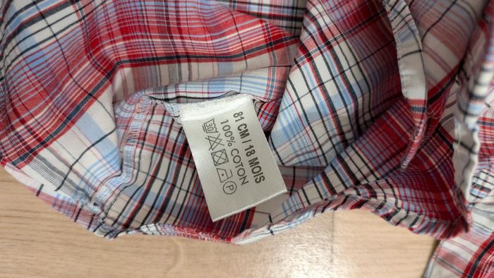 Chemise manches longues bout'chou 18 Mois - photo numéro 5