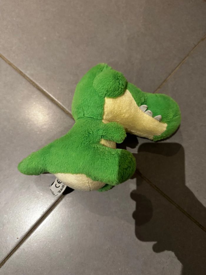 Peluche Dinosaure - Océan Buddies - Tyrex / Tyranosaure - Dimensions: 27 cm * 21 cm - Vert, blanc - photo numéro 5