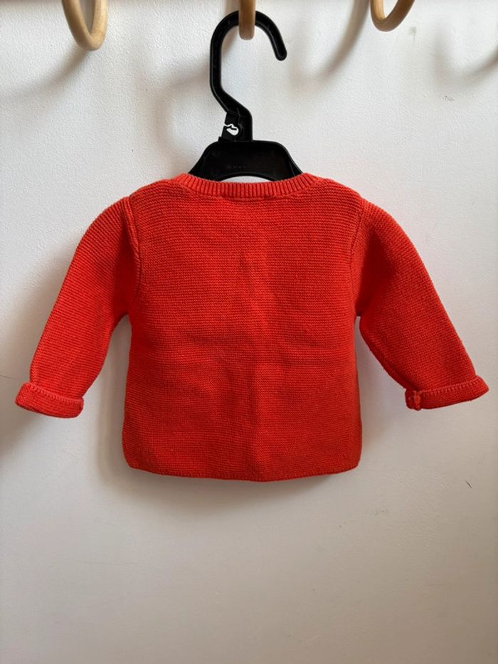 Gilet Jacadi corail 3 mois - photo numéro 5