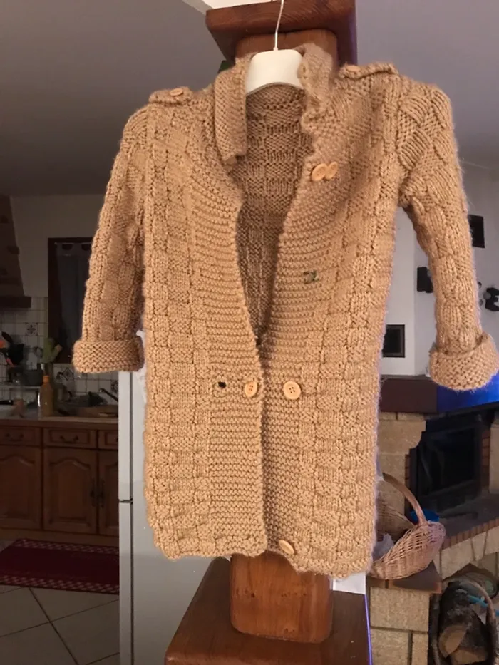 gilet fait main