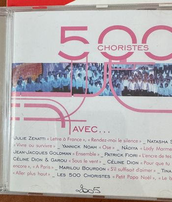 CD compilation, 2005, 500 choristes