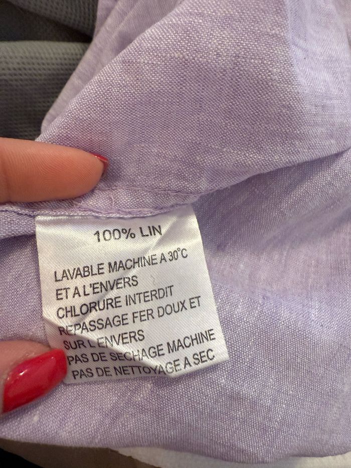 Chemise femme mise au Green en lin 36 - photo numéro 7