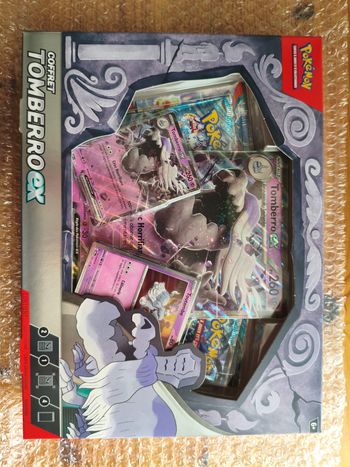 POKEMON COFFRET TOMBERRO EX 4 BOOSTERS + 2 PROMOS + 1 JUMBO