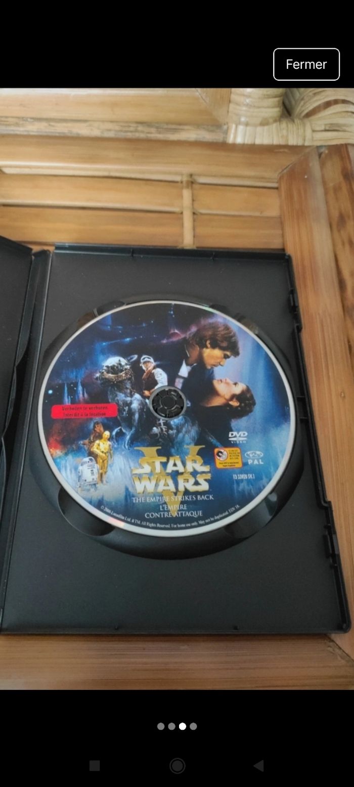 DVD star Wars - photo numéro 3