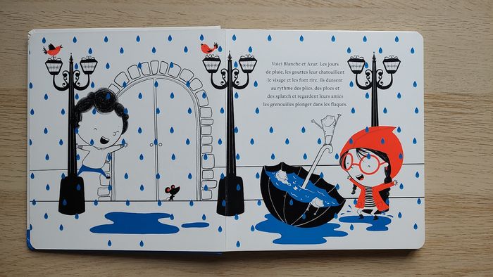 Livre "Blanche et Azur" entre ciel et mer - photo numéro 2