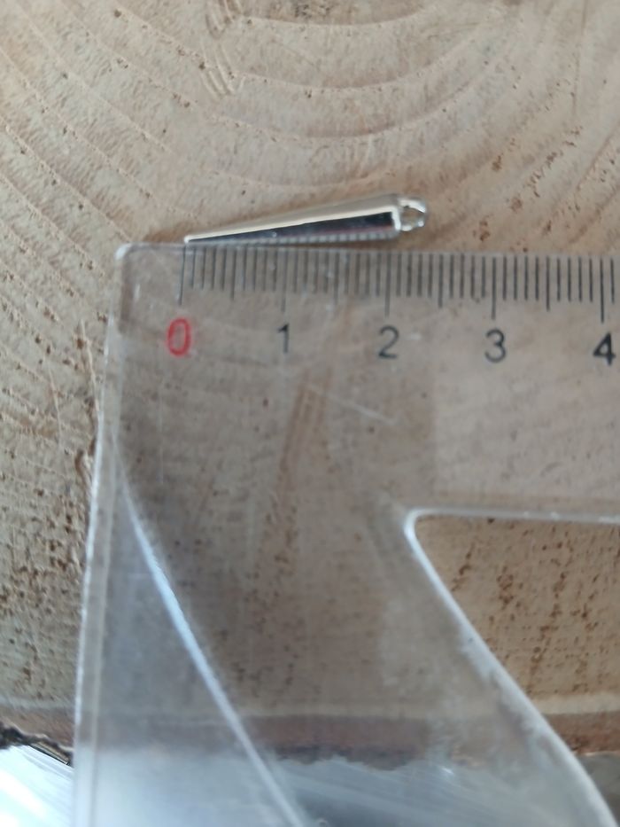 Lot de 22 breloques pique argenté - photo numéro 2