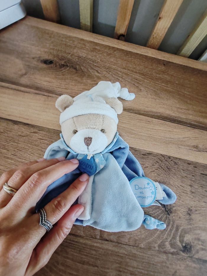 Ours bleu doudou et compagnie - photo numéro 2