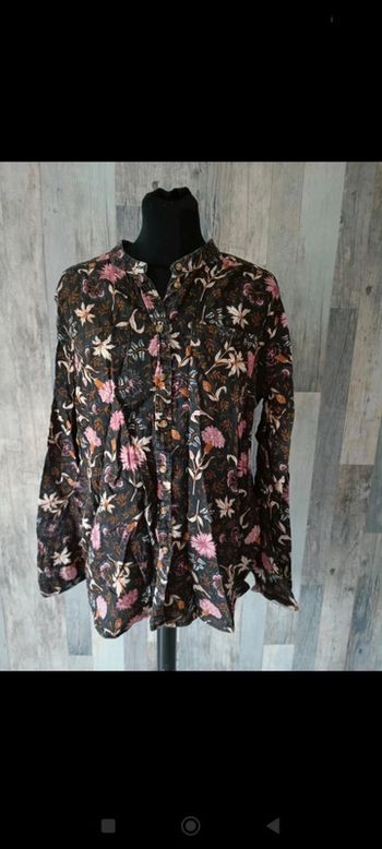Chemise fleurie 42