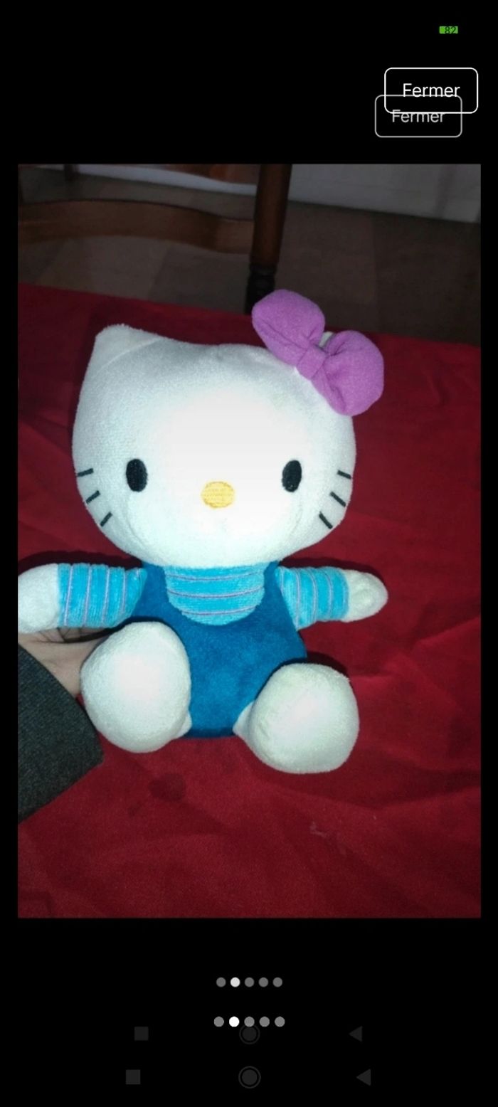 Très belle peluche hello Kitty j12 - photo numéro 5